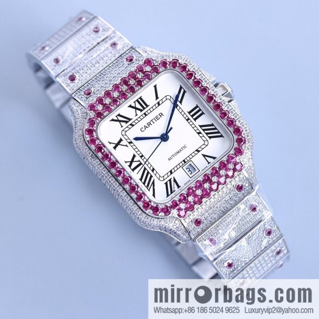 The new Cartier Santos Gypsy features a stable 8215 movement watch - Image 3