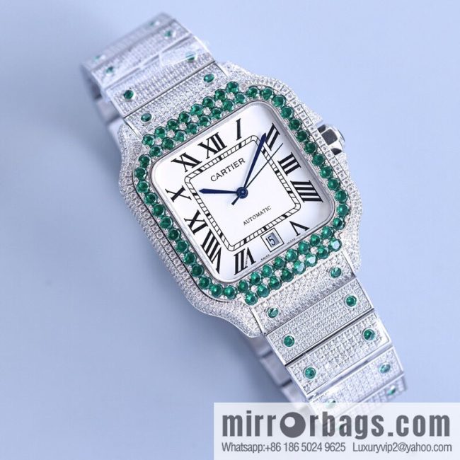 The new Cartier Santos Gypsy features a stable 8215 movement watch - Image 4