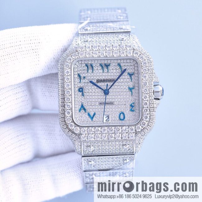 The new Cartier Santos Gypsy features a stable 8215 movement watch