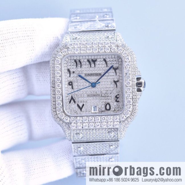 The new Cartier Santos Gypsy features a stable 8215 movement watch - Image 2