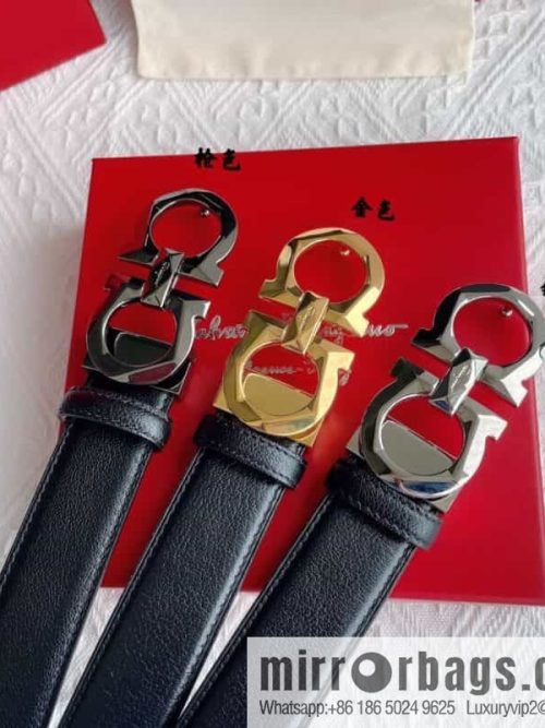 Hermes Hermes, rhombus figure 8 metal buckle top layer cowhide sheep texture 3.5cm