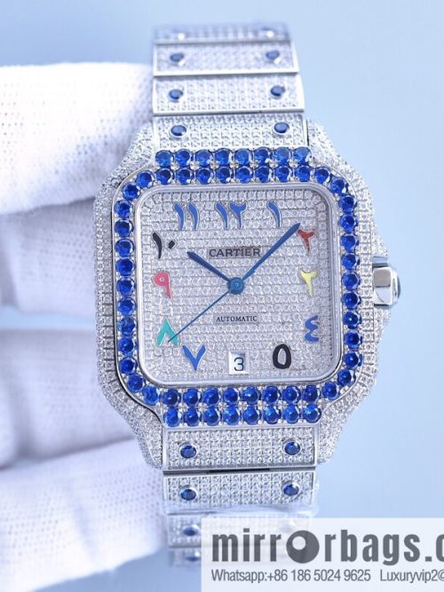 The new Cartier Santos Gypsy features a stable 8215 movement watch