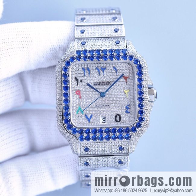 The new Cartier Santos Gypsy features a stable 8215 movement watch