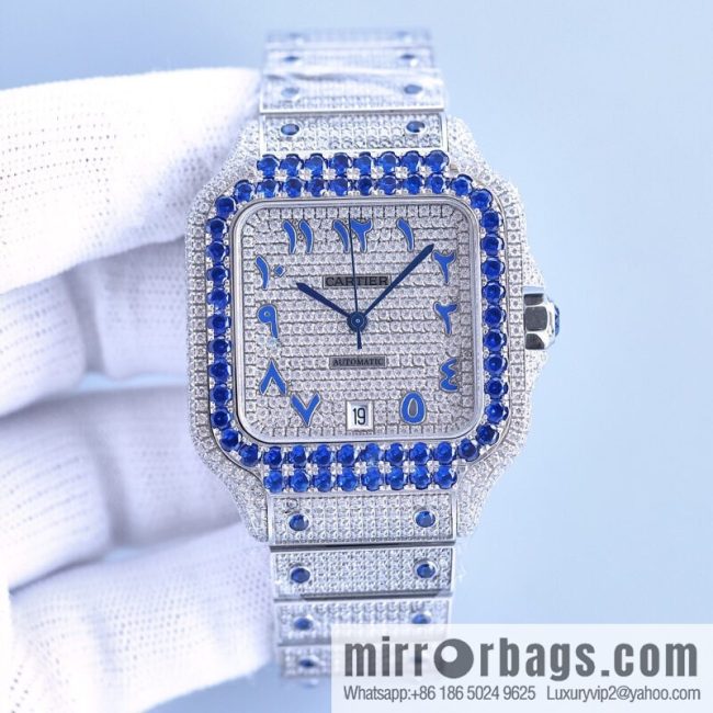 The new Cartier Santos Gypsy features a stable 8215 movement watch - Image 2