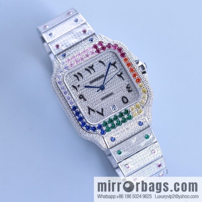 The new Cartier Santos Gypsy features a stable 8215 movement watch - Image 4
