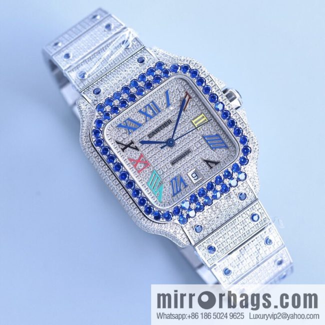 The new Cartier Santos Gypsy features a stable 8215 movement watch - Image 4