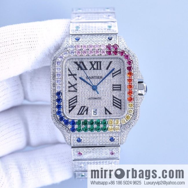 The new Cartier Santos Gypsy features a stable 8215 movement watch - Image 2