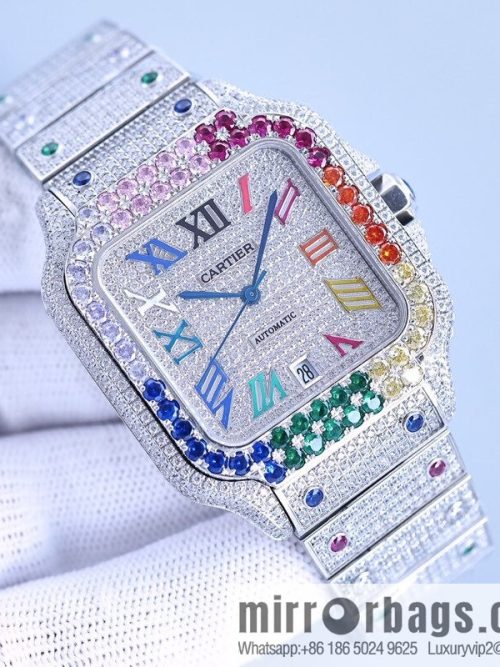 The new Cartier Santos Gypsy features a stable 8215 movement watch