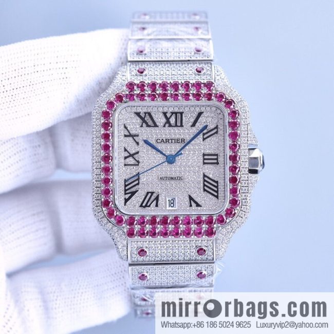 The new Cartier Santos Gypsy features a stable 8215 movement watch - Image 2