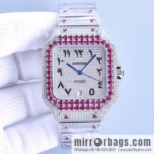 The new Cartier Santos Gypsy features a stable 8215 movement watch - Image 4