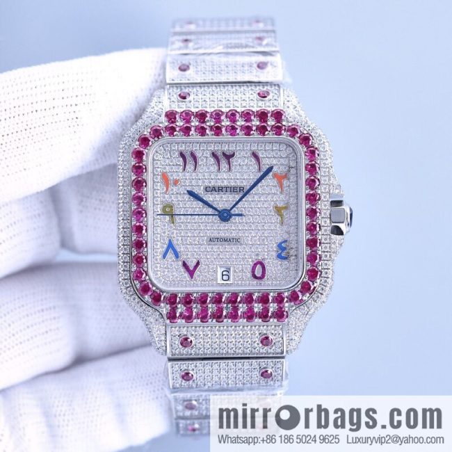 The new Cartier Santos Gypsy features a stable 8215 movement watch - Image 5