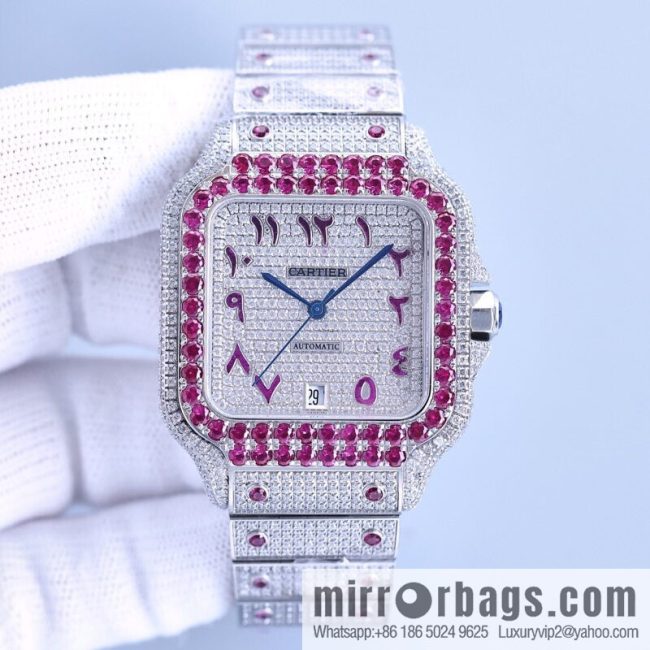 The new Cartier Santos Gypsy features a stable 8215 movement watch - Image 6