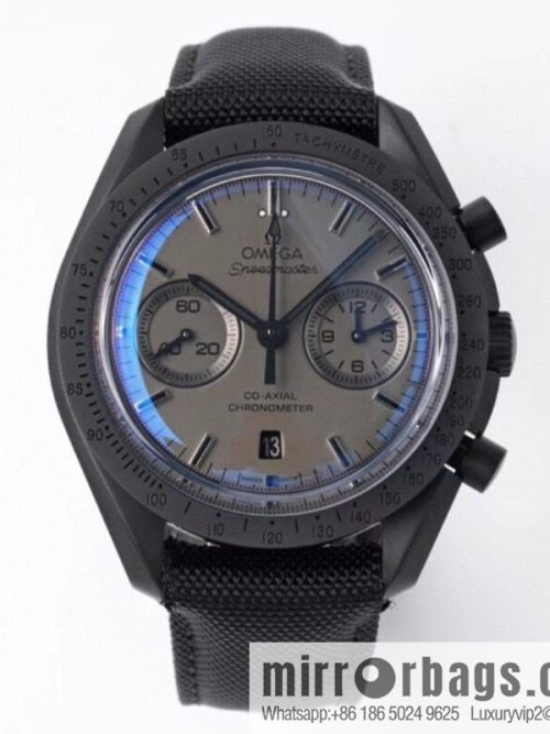 OMEGA Omega, Speedmaster series Dark Side of the Moon 🎮 OB2 running seconds chronograph mechanical men\'s watch, equipped with stable original 9300 automatic movement