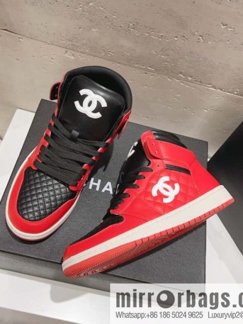 🐰🐰(Top version) 2023 autumn new Chanel AJ joint Internet celebrity Wang fried model [joint high-top casual shoes] Chanel and Nike only one joint cooperation model