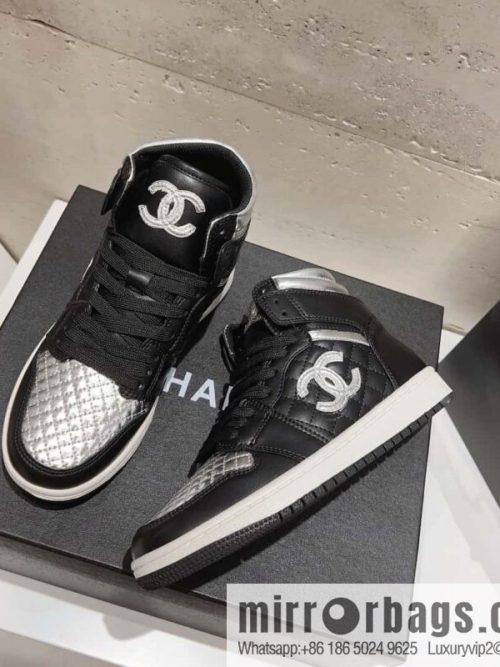 🐰🐰(Top version) 2023 autumn new Chanel AJ joint Internet celebrity Wang fried model [joint high-top casual shoes] Chanel and Nike only one joint cooperation model