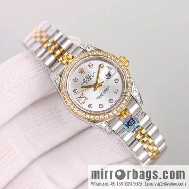 The latest Rolex women\'s 28mm log watch - Image 5