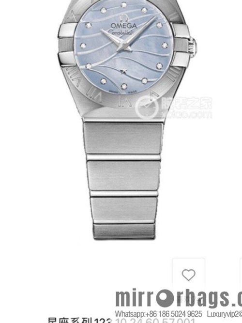 TW Factory Omega Women\'s Constellation Series 27mm Quartz Watch