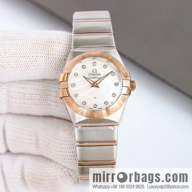 TW Factory Omega Women\'s Constellation Series 27mm Quartz Watch - Image 12