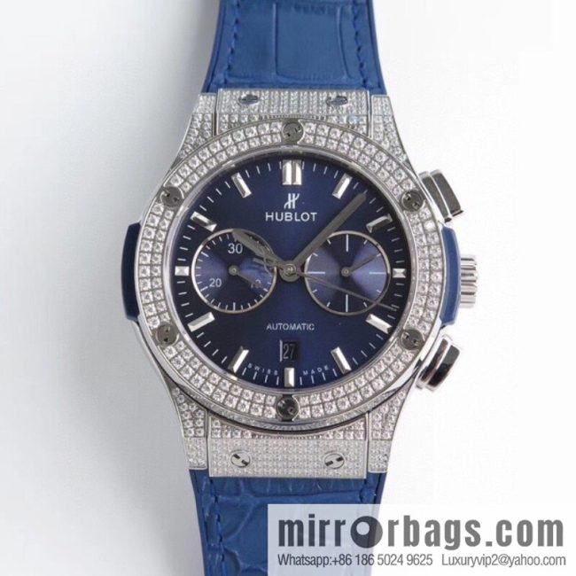 HB Hublot HUBLE 🎮 Classic 7750 three-hand travel time watch - Image 5
