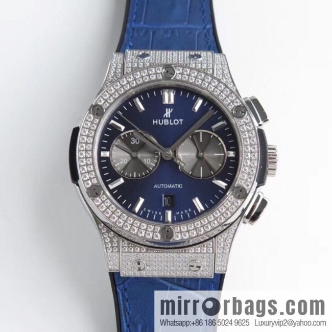 HB Hublot HUBLE 🎮 Classic 7750 three-hand travel time watch - Image 6