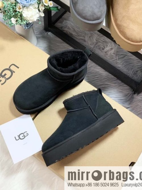 🐰🐰UGG thick bottom mini low top 🐾~ snow boots