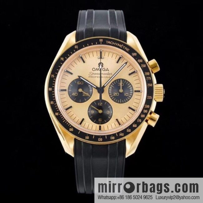 New products, Omega OMEGA Speedmaster series OB2 ushered in the highest value professional moon watch \"Green Gold Tyrant\" and \"Black Gold Tyrant\" in history