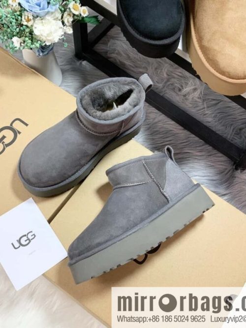 🐰🐰UGG thick bottom mini low top 🐾~ snow boots