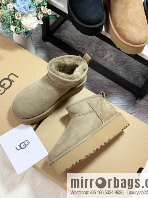 🐰🐰UGG thick bottom mini low top 🐾~ snow boots