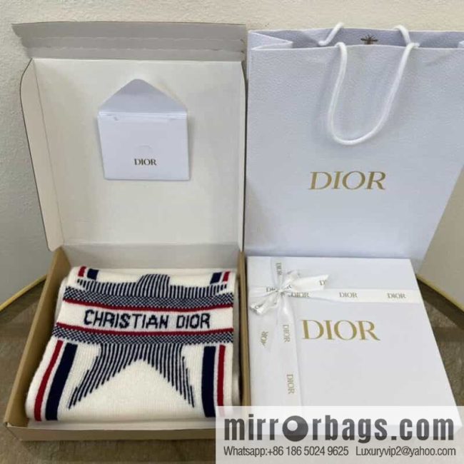 Dior \"Alps\" Lucky Star Limited Collection Scarf 15DAL315I175_C087