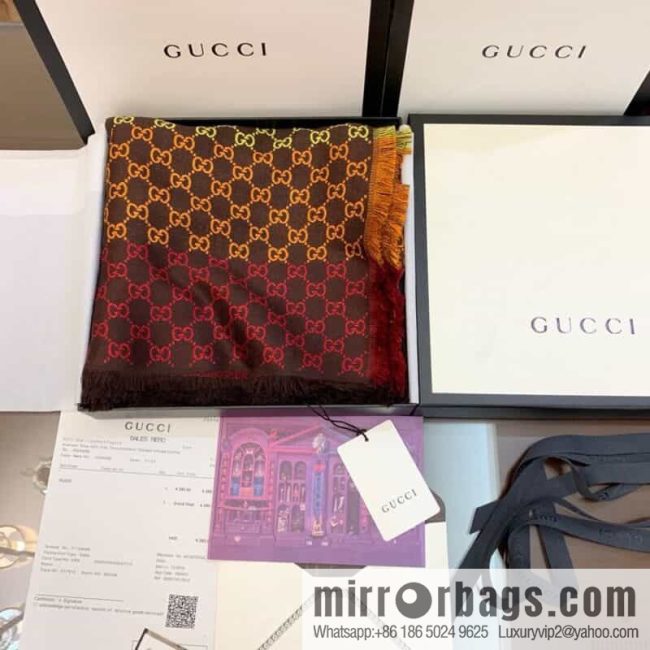 GUCCI Gucci GG logo women\'s scarf 558274 - Image 2