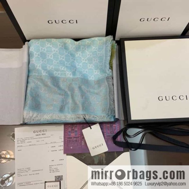 GUCCI Gucci GG logo women\'s scarf 558274 - Image 3