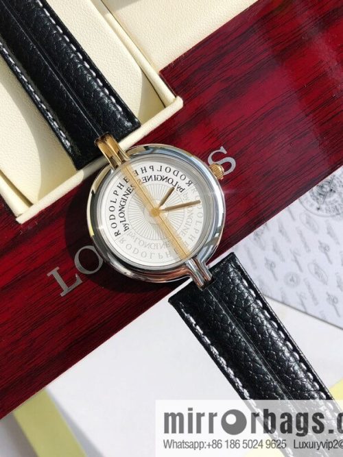 The Longines Rudolph series is a joint limited edition designed by top designers Rodolphe and Longines, large 32mm and small 24mm.