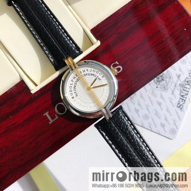 The Longines Rudolph series is a joint limited edition designed by top designers Rodolphe and Longines, large 32mm and small 24mm.