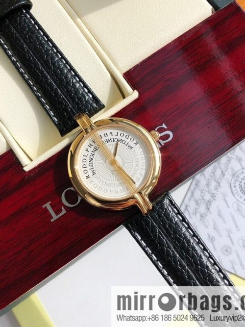 The Longines Rudolph series is a joint limited edition Swiss quartz movement watch designed by top designers Rodolphe and Longines