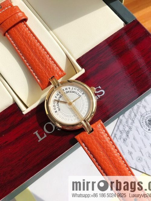 The Longines Rudolph series is a joint limited edition Swiss quartz movement watch designed by top designers Rodolphe and Longines