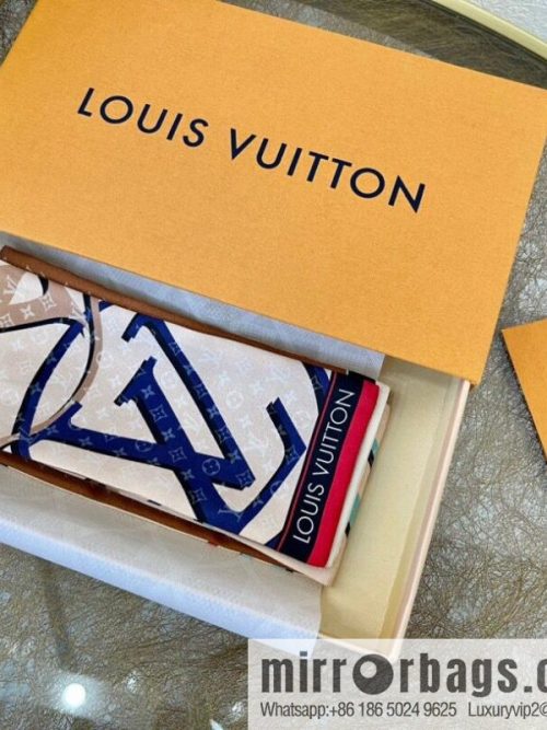 LV Louis Vuitton Planet silk headband M77319