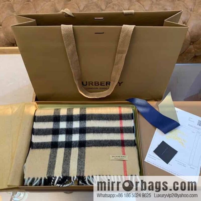 Burberry Burberry Scottish Worsted Cashmere Scarf - Image 2