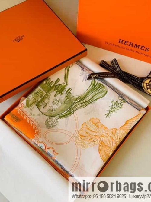Hermes Magical Horse Rider 100% Silk Scarf