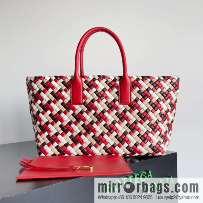 B new Cabat medium shopping bag Macaron color matching cabat basket model number: 730315