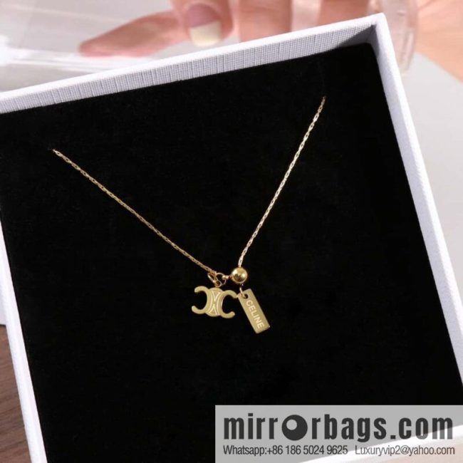 ❗️New ❗️ ☀️ New ☑️ Celine tassel Arc de Triomphe necklace ☀️