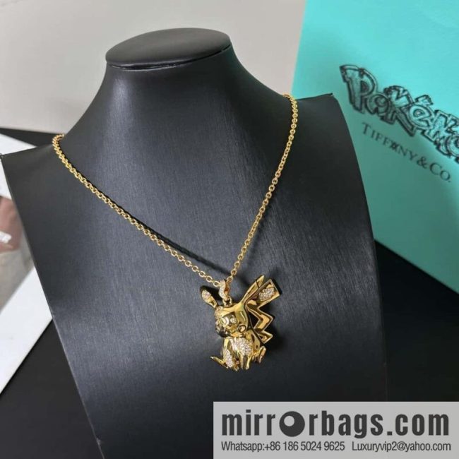 ☀Tiffany & Co. xPokemon & Joint Pikachu Necklace