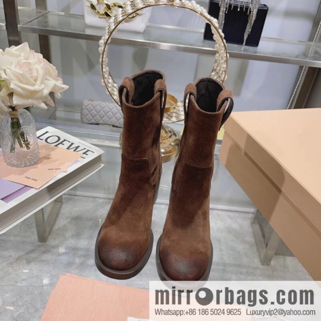 🐰🐰✅ 𝟮𝟬𝟮𝟯𝙨𝙨 Miumi * 2023 Autumn/Winter Show New Boots