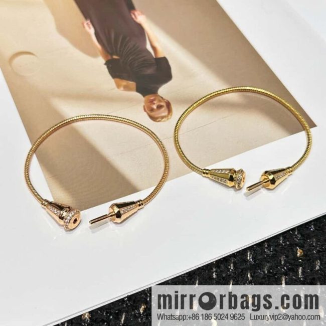 ☀New BOUCHERON/Boucheron Jack Loop Bracelet with Drilled Surface Bracelet ☀