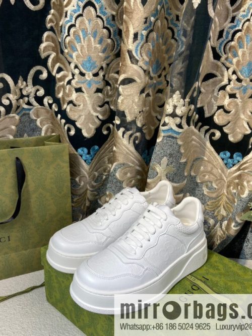 🐰🐰GUCCI Gucci platform white shoes