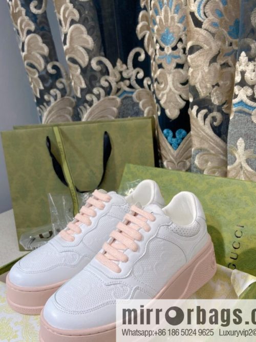 🐰🐰GUCCI Gucci platform white shoes