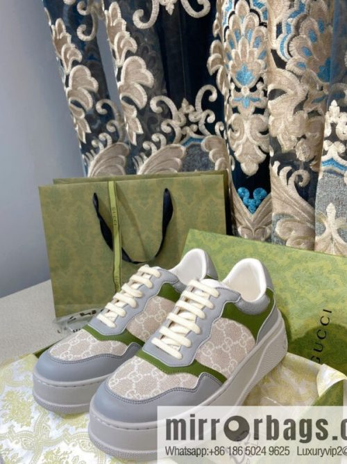 🐰🐰GUCCI Gucci platform white shoes