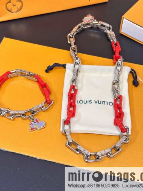 LV Louis Vuitton MONOGRAM CHAIN Year of the Dragon, necklace, bracelet