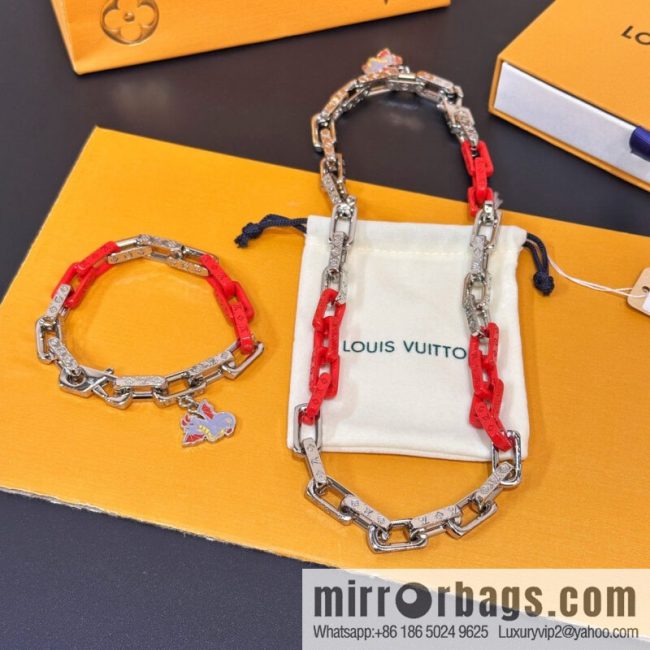LV Louis Vuitton MONOGRAM CHAIN Year of the Dragon, necklace, bracelet