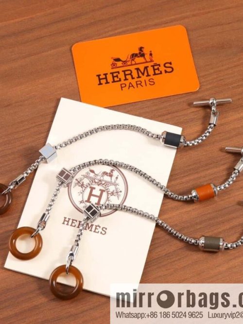 HERMES meli-melo horn ring bracelet