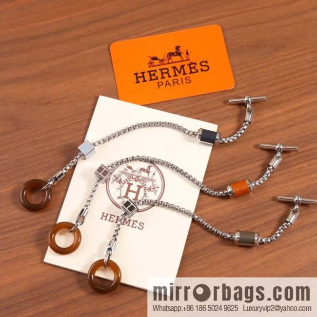 HERMES meli-melo horn ring bracelet